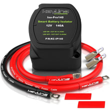 Load image into Gallery viewer, IP65 Rated Dual Battery Isolator Kit - 12V Automatic Disconnect for Off-Road Use