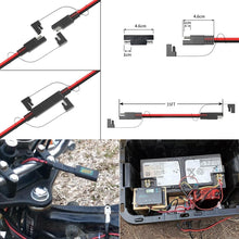 Load image into Gallery viewer, Heavy-Duty SAE Extension Cable - 35FT with Waterproof Cap &amp; Polarity Adapter