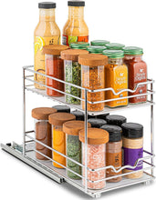 Load image into Gallery viewer, Organize Spices Effortlessly with Heavy-Duty Pull-Out Rack, Lifetime Limited