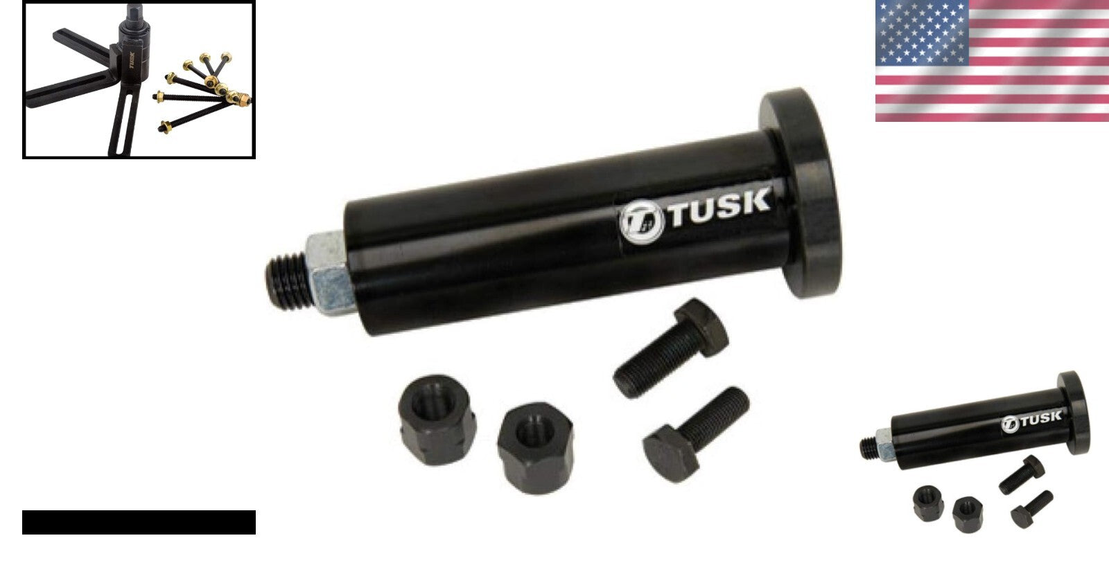 Durable 4.5lbs Crank Puller/Installer with C-Clip Adaptor for Serious Mechanics