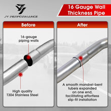 Load image into Gallery viewer, Custom 3" T304 Stainless Steel Exhaust Pipe Kit - 16G, 8 PCS with Mandrel Bends