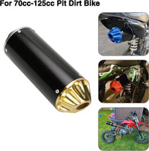 Load image into Gallery viewer, Complete Exhaust Muffler Kit for 70cc-125cc Dirt Bikes - Upgrade Performance