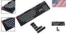 Load image into Gallery viewer, Waterproof Dolch 122 Key PBT Shine-Through Keycap Set for Mechanical Keyboards