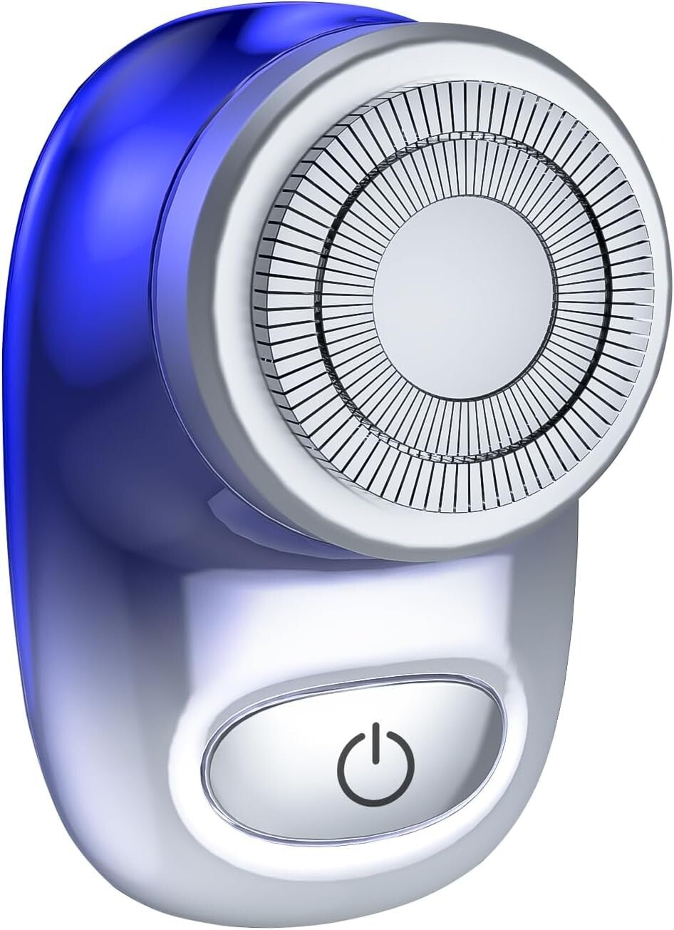 Wet and Dry Portable Shaver - Lightweight Rechargeable Electric Razor for Travel