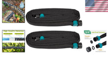 Load image into Gallery viewer, Garden-Ready 150 ft Flat Soaker Hose: Lightweight, Kink-Resistant Design