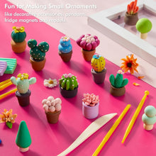 Load image into Gallery viewer, Oven-Bake Polymer Clay Kit - 82 Colors with Tools &amp; Accessories for DIY Projects