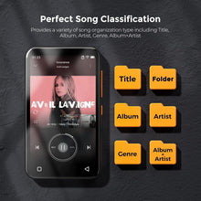 Load image into Gallery viewer, Multifunctional 72GB MP3 Player with Bluetooth, Video Playback &amp; E-Book Support