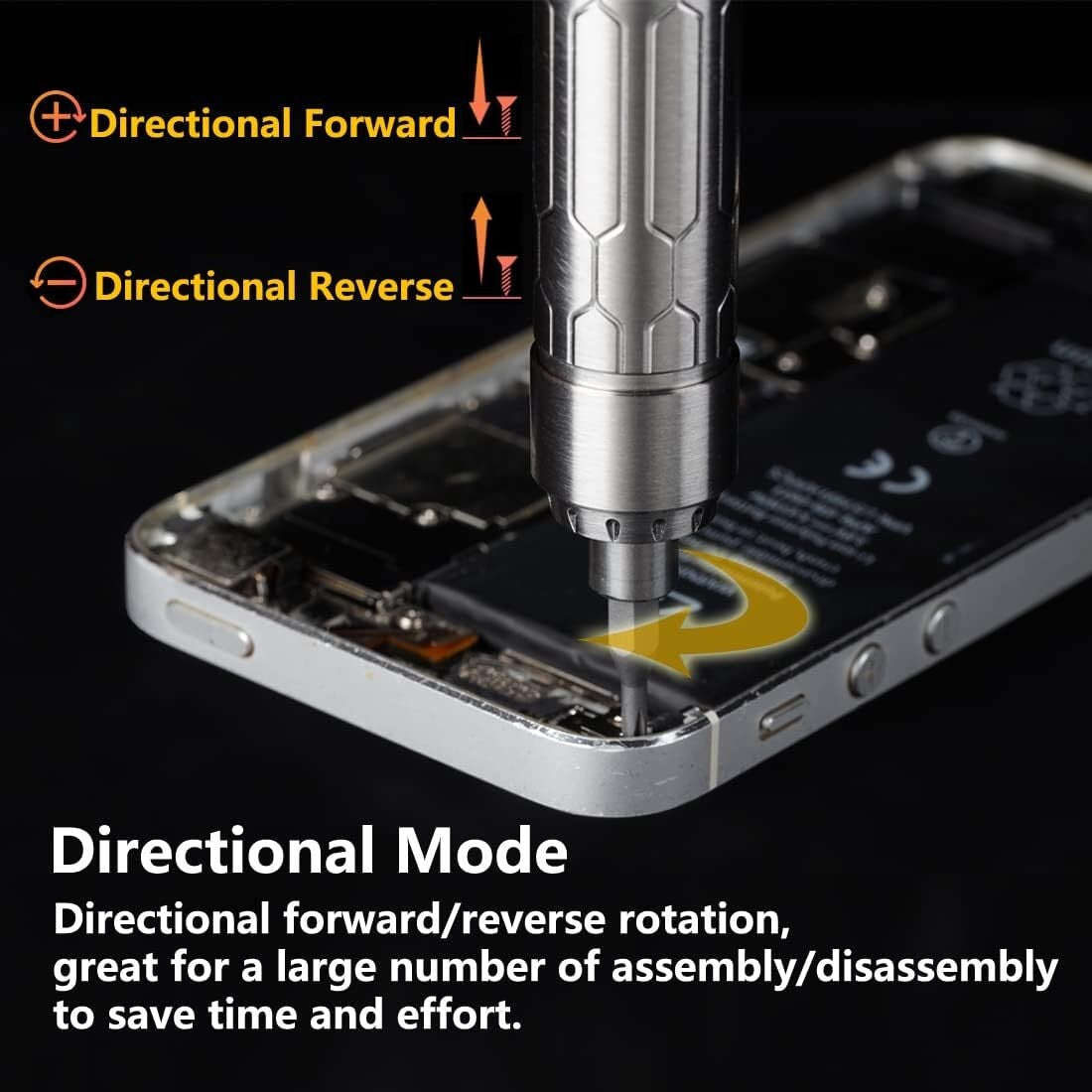 Compact & Lightweight Electric Screwdriver for Electronics Repair - 5V Power