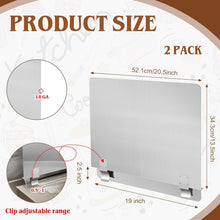 Load image into Gallery viewer, Foldable 3-Panel Oil Splash Guard for Effortless Kitchen Cleanup - 20.5” Width
