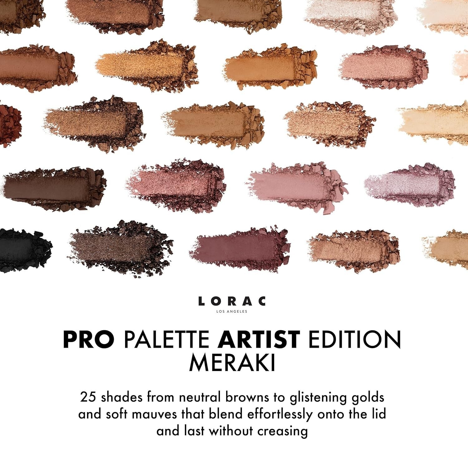 5.9-Inch PRO Eyeshadow Palette - High Pigmented, Gentle on Skin, Mirror Included