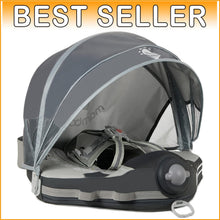 Load image into Gallery viewer, Adjustable Baby Swim Float with UPF Canopy - Perfect for Infants 3-48 Months