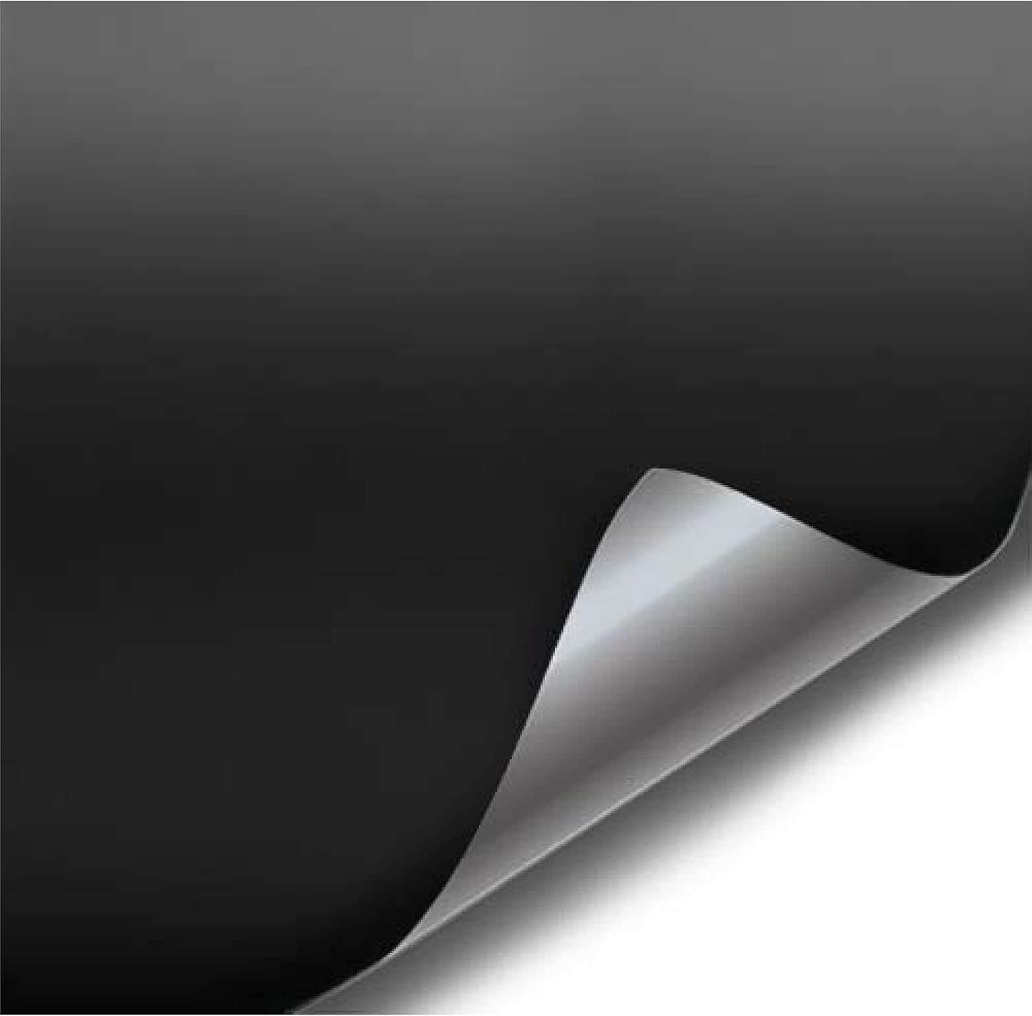 Heavy-Duty Matte Black Vinyl Wrap 3.9mm Thick - Self-Healing & Easy Application