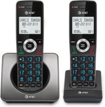 Load image into Gallery viewer, Long-Range Cordless Phone Duo with Call Block, Speakerphone, and Backlit Display