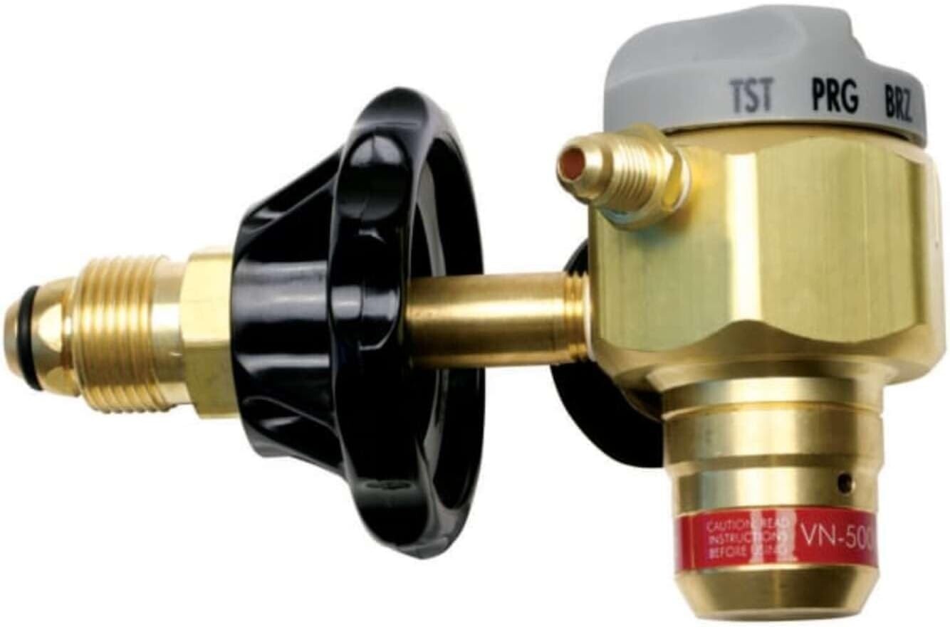 500 PSI Brass Nitrogen Regulator with Dual Ports for Enhanced Performance