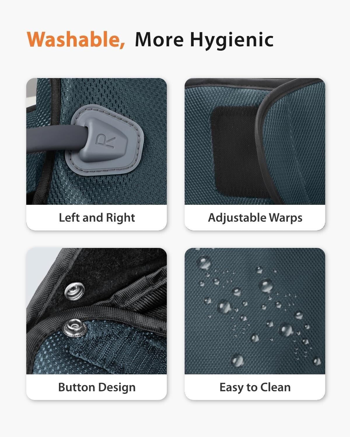 Air Compression Leg Massager with Heat - Pain Relief & Circulation Booster