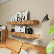 Load image into Gallery viewer, Invisible Floating Shelf Brackets - Easy Mounting for Kitchen &amp; Living Spaces