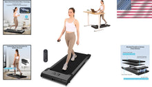 Load image into Gallery viewer, 2.5HP Brushless Motorized Walking Pad - Space-Saving Treadmill for Workouts