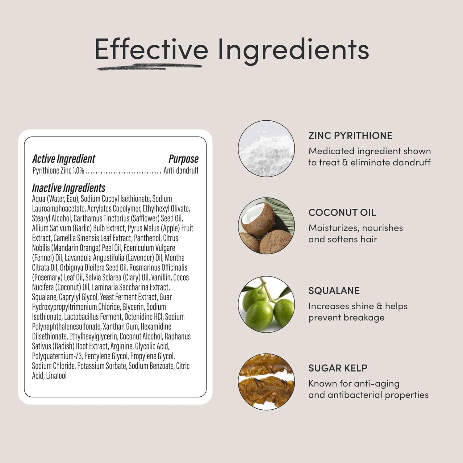 Soothing Anti-Dandruff Shampoo and Conditioner for Itchy, Flaky Scalp Relief