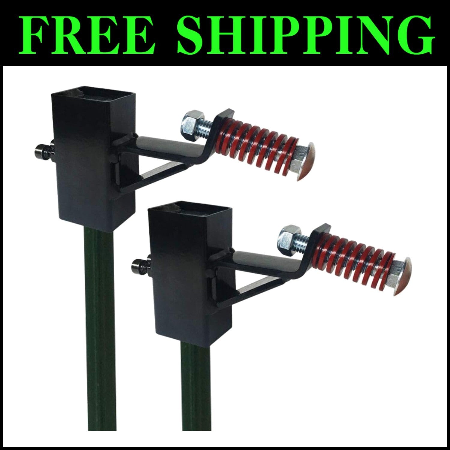 AR500 Steel T-Post Target Hanger with 15° Cant - Secure Mounting Adapter