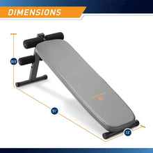 Load image into Gallery viewer, Adjustable Slant Board Exercise Bench for Upper Body Workouts - 300 lb Limit
