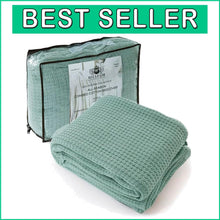 Load image into Gallery viewer, Versatile XXL King Bed Blanket 120”x120” - Soft, Lightweight Cotton for All Ages