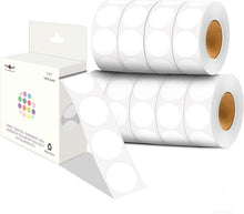 Load image into Gallery viewer, 1 Inch Round Dots Label Dispenser - 10000 Adhesive Stickers for Crafts &amp; More