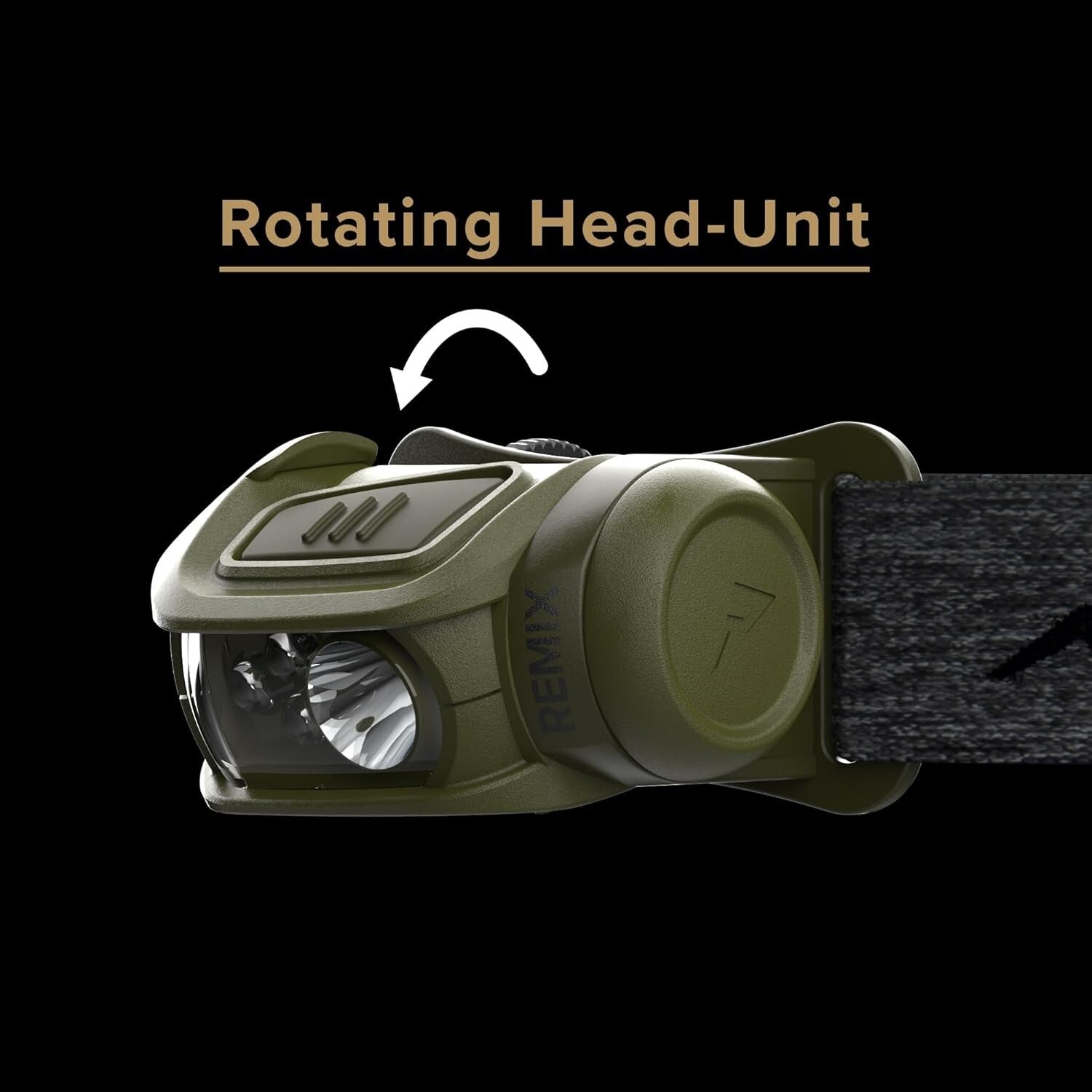 Adjustable LED Headlamp with 450 Lumens & Water Resistance - Ideal for Safety