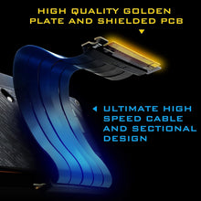 Load image into Gallery viewer, White Vertical GPU Bracket with ARGB Lighting - Supports Most Graphics Cards
