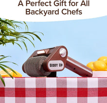 Load image into Gallery viewer, Giddy Up Cordless &amp; Rechargeable Grill Cleaner – Stainless Steel Power Brush