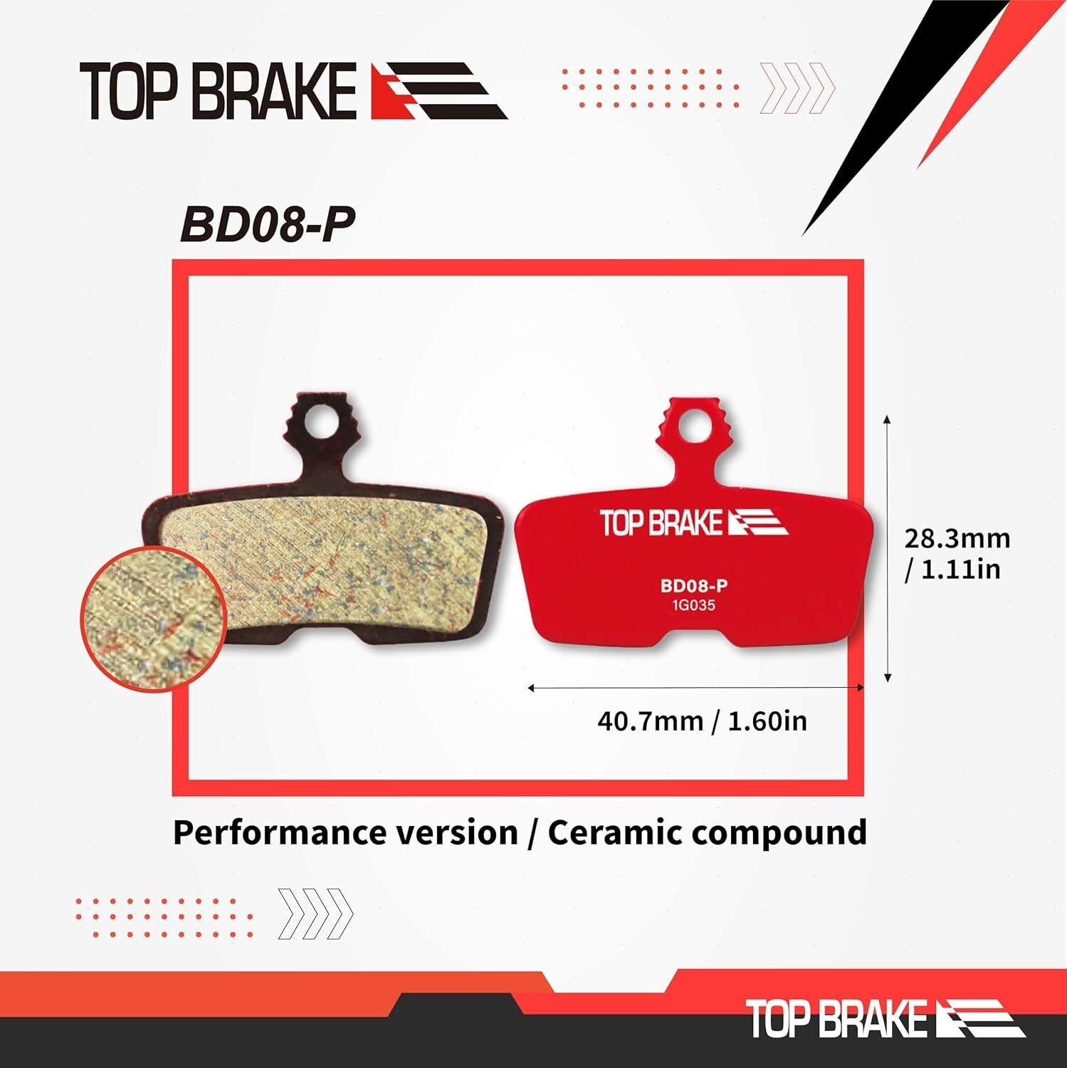 Extreme Stopping Power SRAM-Compatible Brake Pads - Easy Installation & Quiet