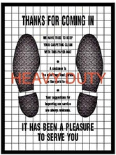 Load image into Gallery viewer, Professional Grade Disposable Automotive Floor Mats - Water and Oil Resistant