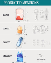 Load image into Gallery viewer, Expandable Compression Packing Cubes - Maximize Carry-On Space Effortlessly