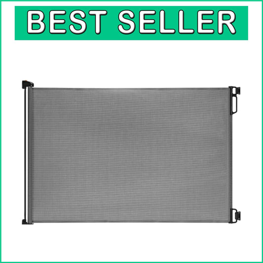 Adjustable Retractable Baby & Pet Gate - 55" Wide, Perfect for Doors & Hallways