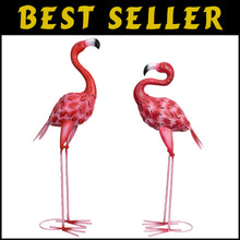 Load image into Gallery viewer, Weather-Resistant Pink Flamingo Outdoor Decorations - Perfect for All Occasions