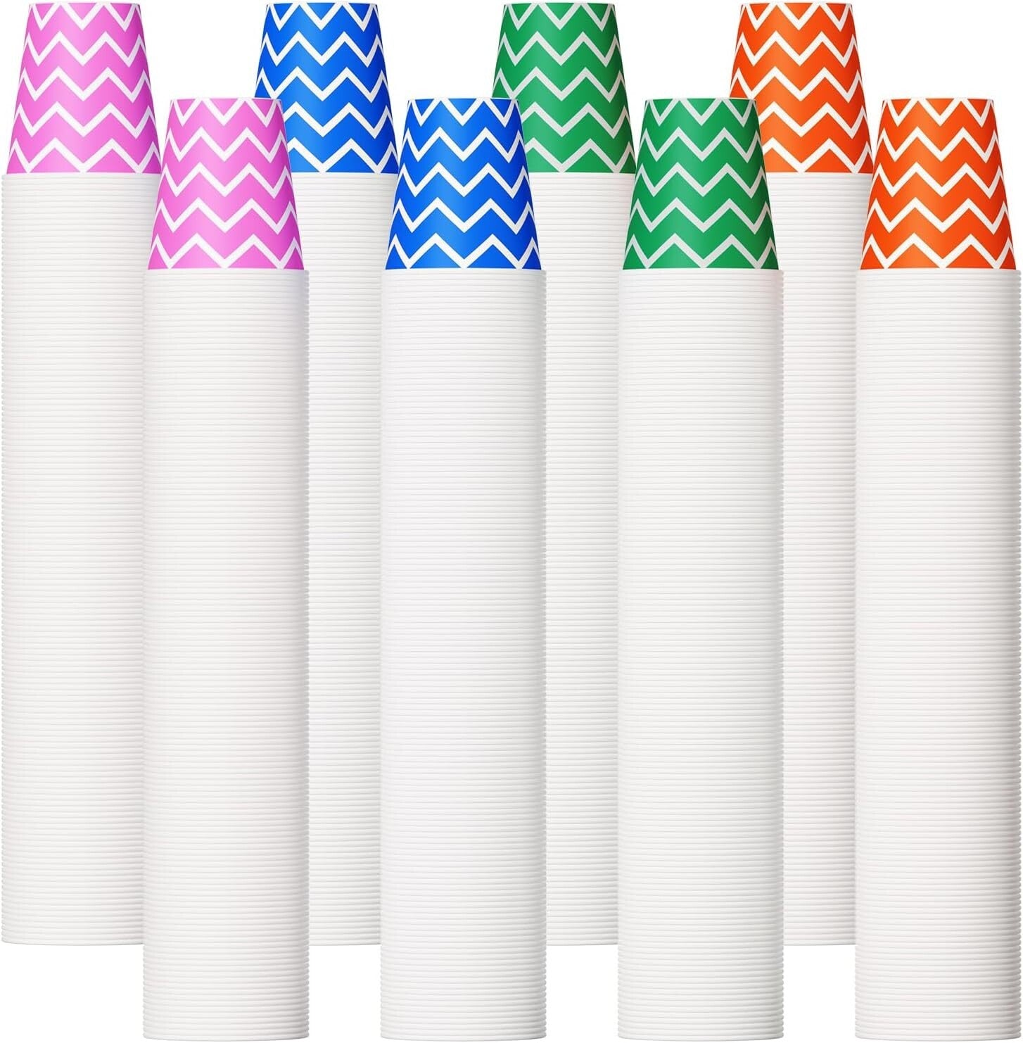 Vibrant 5oz Double Wall Paper Cups - 1000 Count for Events and Gatherings