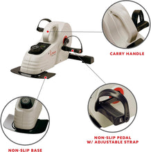 Load image into Gallery viewer, Low Impact Mini Bike Pedal Exerciser – Digital Speed Monitor and Quiet Operation