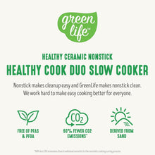 Load image into Gallery viewer, Large 6 Quart Programmable Slow Cooker with Nonstick Ceramic &amp; Keep Warm Feature