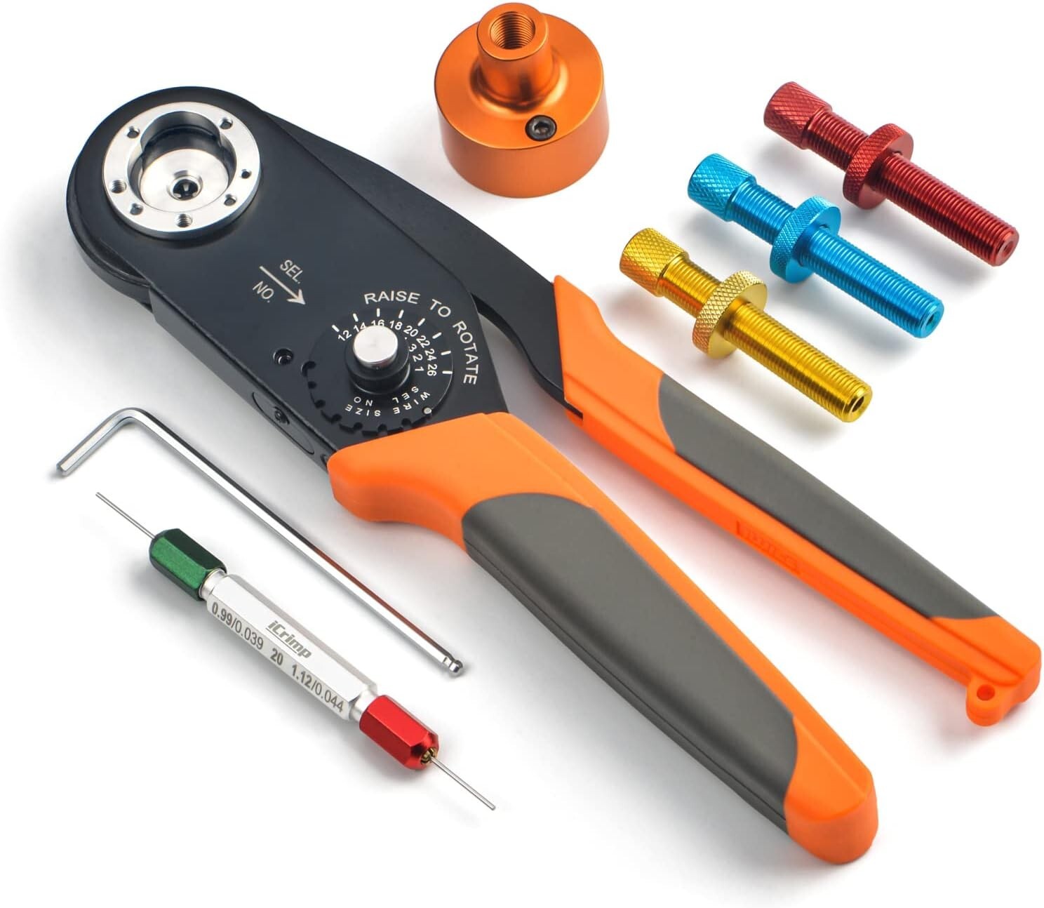 Precision Deutsch Crimping Tool for 12, 16, 20 AWG Contacts – Ergonomic Design