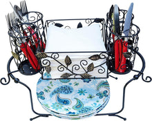Load image into Gallery viewer, Multi-Purpose Buffet Caddy - 5 Compartment Organizer for Picnics &amp; More