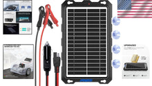 Load image into Gallery viewer, Eco-Friendly 9W Waterproof Solar Charger for 12V Power Systems - Easy Install