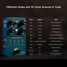 Load image into Gallery viewer, Professional Drum Loop Pedal with 121 Rhythmic Patterns &amp; 20-Minute Capacity