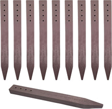 Load image into Gallery viewer, Premium 20-Pack Plastic Landscape Stakes with Pre-Drilled Holes for Stability
