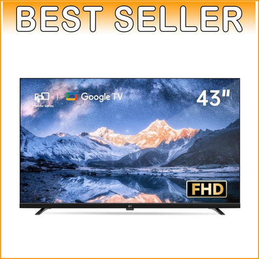 43-Inch LED Smart TV with Google Assistant & Chromecast - Immersive Viewing