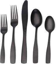 Load image into Gallery viewer, Elegant Satin Finish 40-Piece Cutlery Set - Dishwasher Safe for Modern Homes