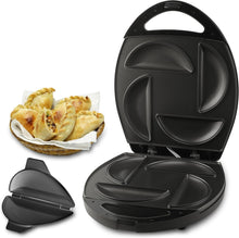 Load image into Gallery viewer, Premium Stainless Steel Empanada Maker with Temperature Control &amp; Recipe Booklet