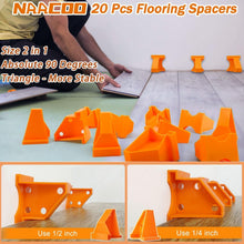 Load image into Gallery viewer, Laminate &amp; Vinyl Floor Tools: Heavy Tapping Block, Pull Bar, 20 Spacers &amp; Mallet