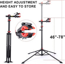 Load image into Gallery viewer, Professional Bike Repair Stand for E-Bike &amp; Mountain Bikes - Portable &amp; Easy