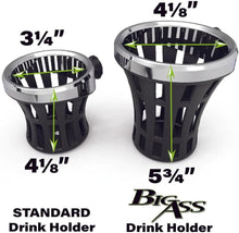 Load image into Gallery viewer, Stylish Chrome Drink Holder for Motorcycles - Protects Paint and Secures Drinks