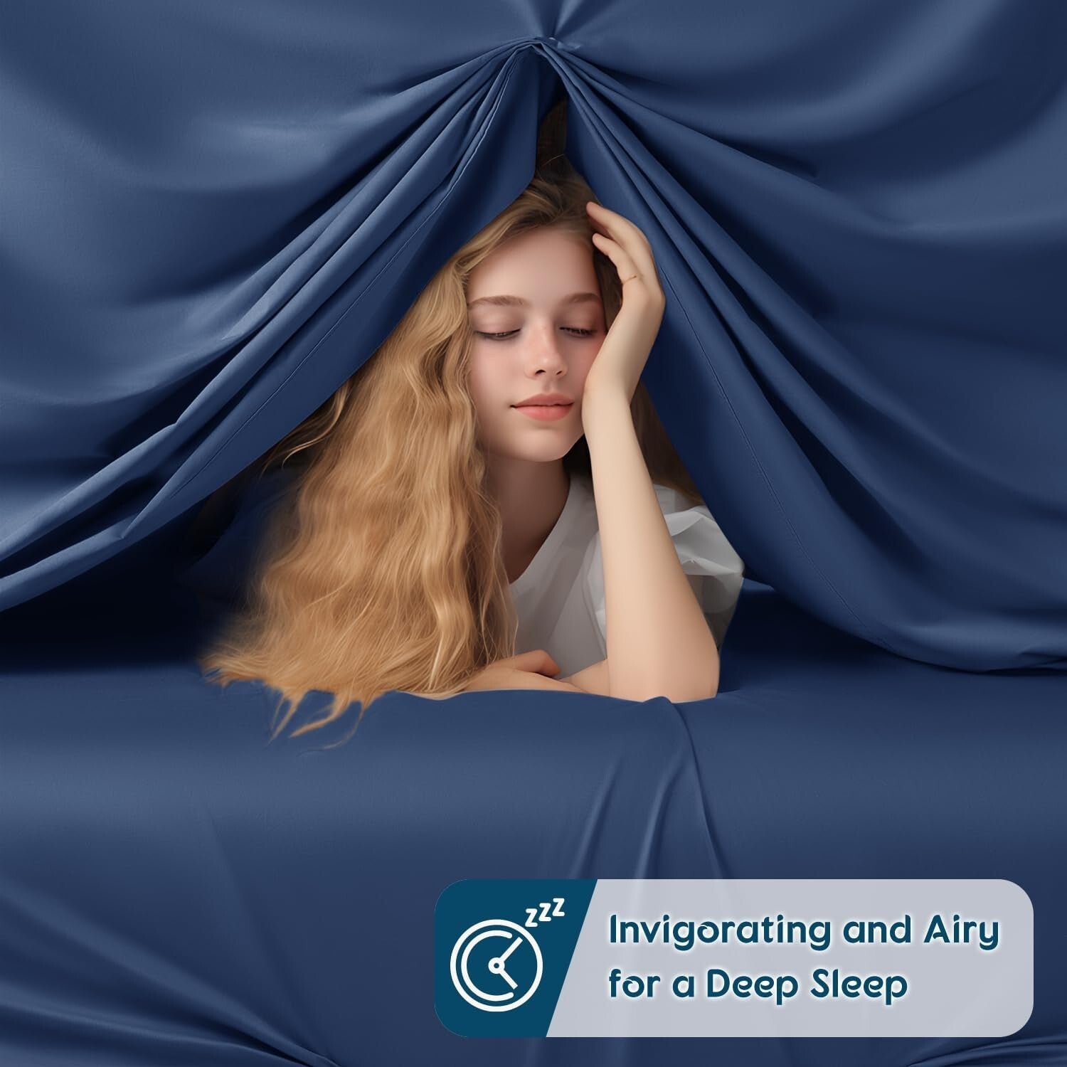 Eco-Friendly Egyptian Cotton Queen Sheets - 800 Thread Count, Cooling Comfort