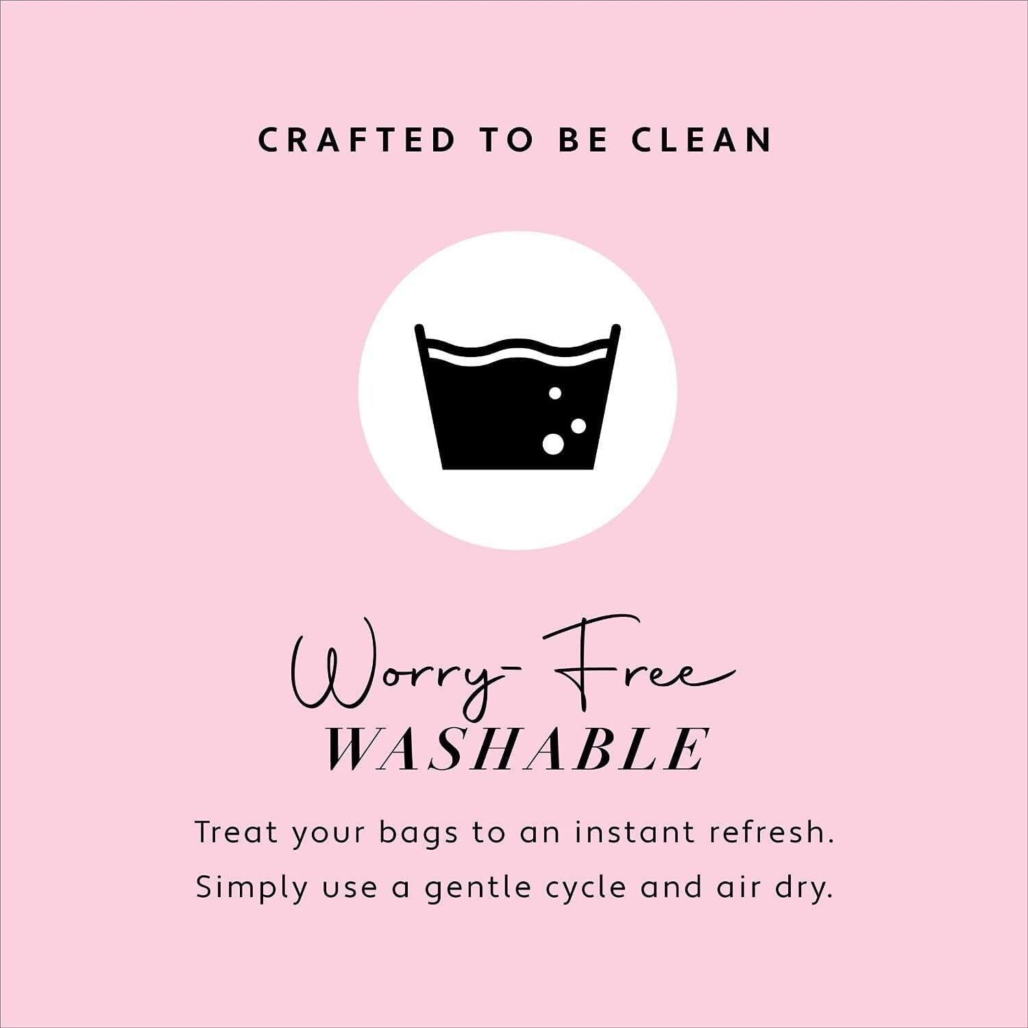 Everyday Crossbody Bag: Compact Nylon Purse with Built-In Wallet & Card Slots